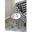 Table d'appoint avec plateau en verre lisse