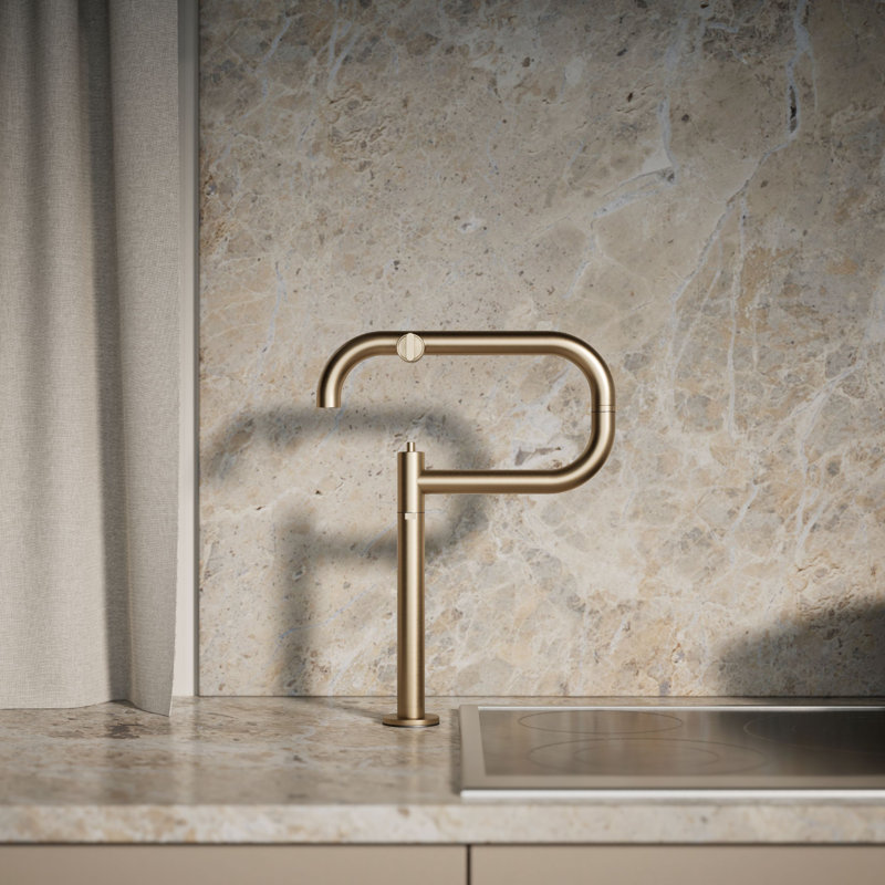 Components® Deck-Mount Pot Filler, Bronze
