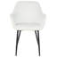 Achikam 49cm H Velvet Upholstered Metal Wing Back Side Chair-1667417347