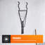 Steel Wall Mounted Multi-Use Bike Rack