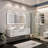Juarez 72" Double Bathroom Vanity Set-23842349
