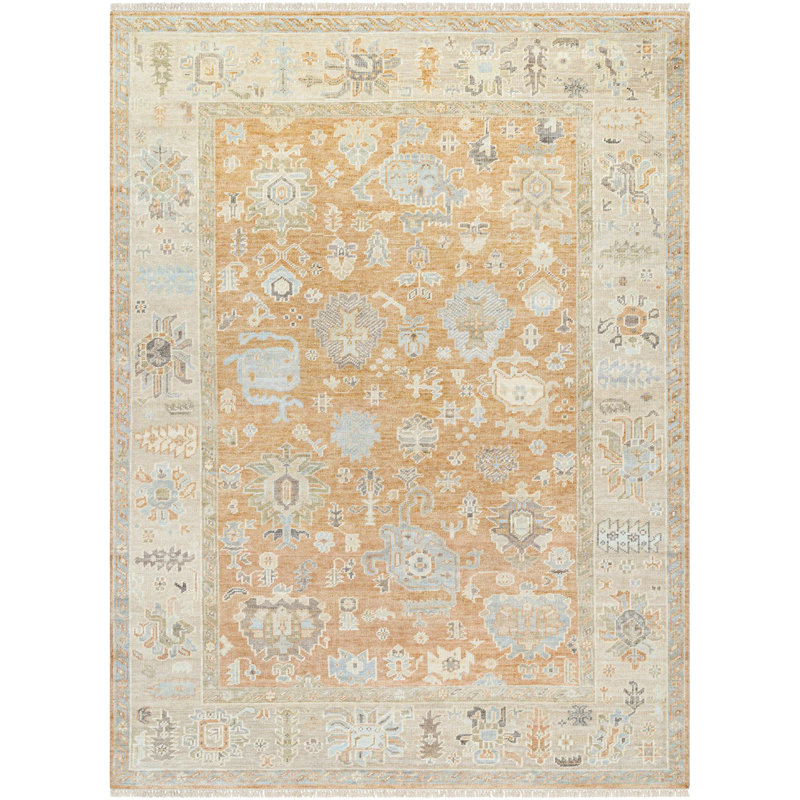 Rectangle Antalya Wool Area Rug, Rectangle 2' x 3'