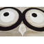 Tapis beige à motif d'hibou 3D Buenrostro