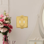 Meadows 2-Gang Toggle Wall Plate
