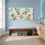 Motif floral, reproduction d'art sur toile tendue sur toile, ensemble de 1-1574106870