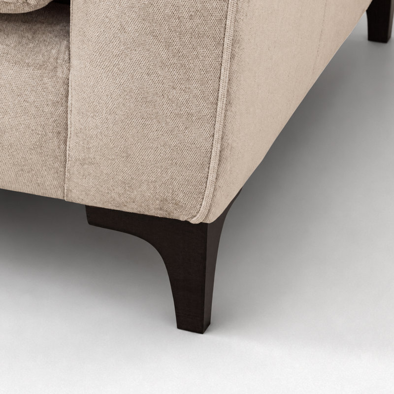 Orion Textured Weave Sofa- Made in UK, 2, Beige