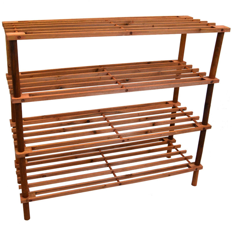 Shoe Rack, Walnut