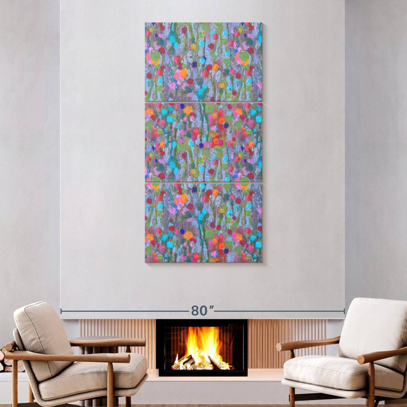 Pom-Pom, 75" H x 36" W