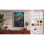 Turtle in Stained Glass Coastal - Wrapped Canvas-632274008-632274011