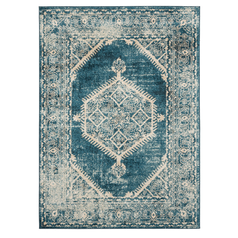 Hicklin Oriental Indoor Rug, Rectangle 5'3" x 7'2"