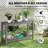 48" Outdoor Console Table with 2 Shelves, Weather-Resistant Patio Buffet and Entryway Table with Adjustable Feet-123843336