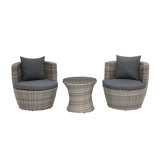 Stange 2 Seater Bistro Set with Cushions