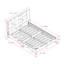 Lit plateforme tapissier capitonné à profil bas-192171469-192171459