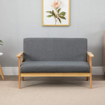 Maynardville 2 Seater Linen Loveseat