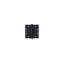 Deltana DSB45NB19 4-1/2" x 4-1/2" Square Hinges, Ball Bearings in Paint Black Pair