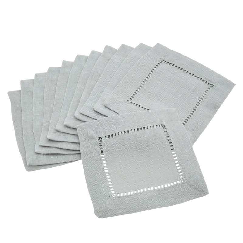 Serviette de table Rowles, Gris
