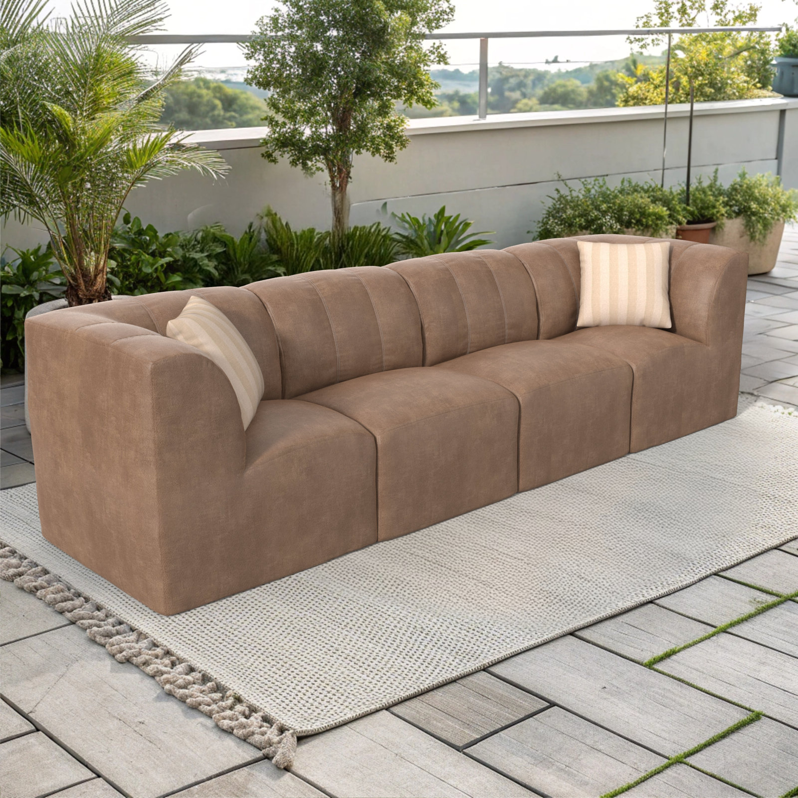 Praia 134" Patio Sectional