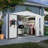 10X8 Ft Metal Shed For Garden Storage - Galvanized Steel, Lockable Doors, Grey Patio, Backyard Outdoor Bikes Garden, Lawn-123403555-123403552