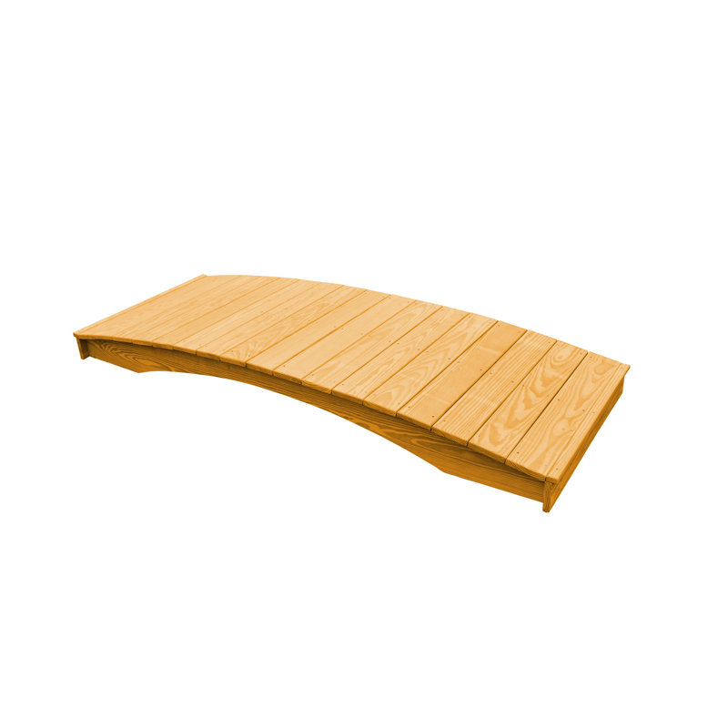 Plank Garden Bridge, Naturel, H 10 po x l 48 po x P 36 po
