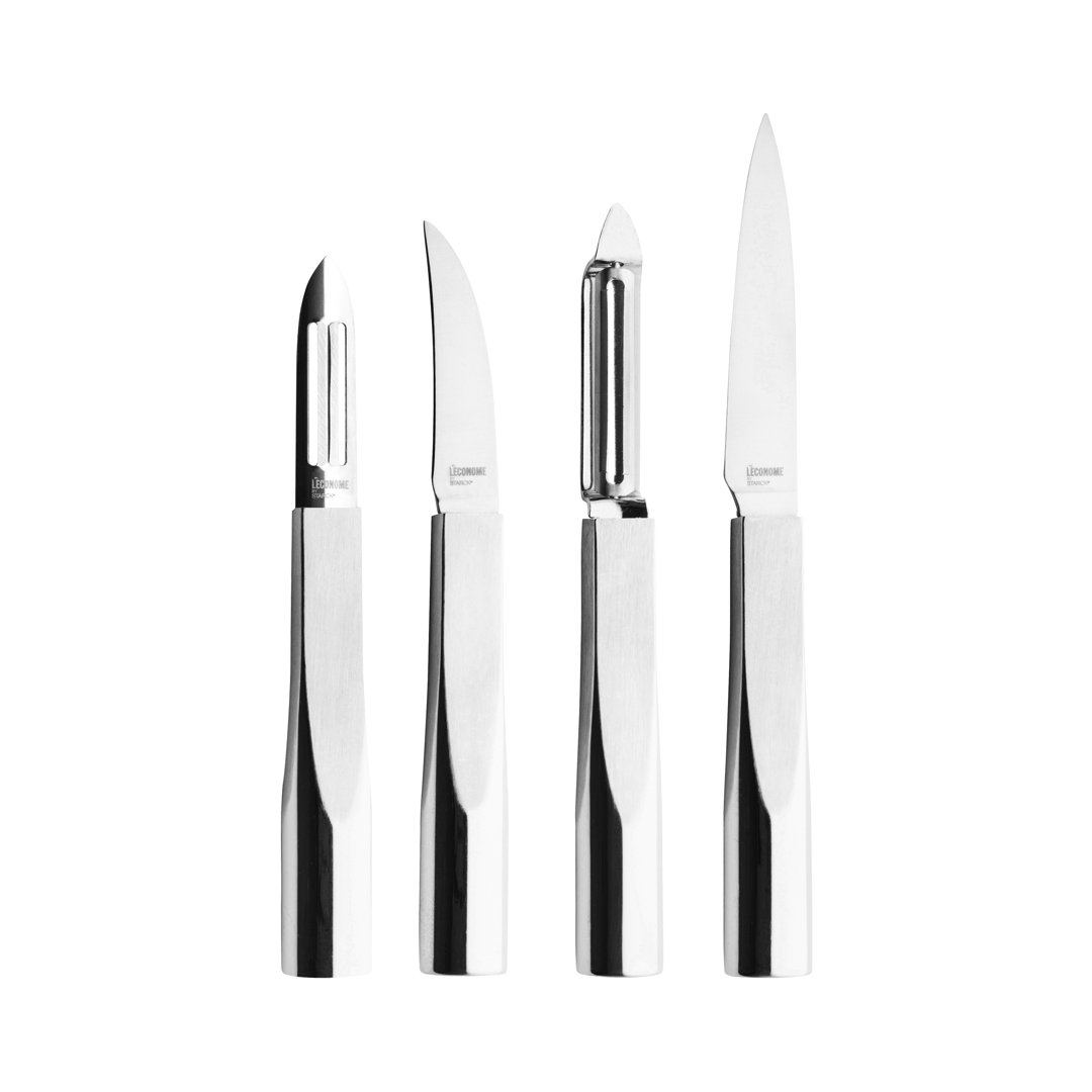 DEGRENNE Paris L'Econome By STARCK 4 Piece Stainless Steel Assorted Knife Set DEGRENNE Paris