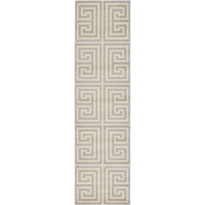 Square Geometric Area Rug
