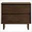 Table de chevet 2 tiroirs Hemlock