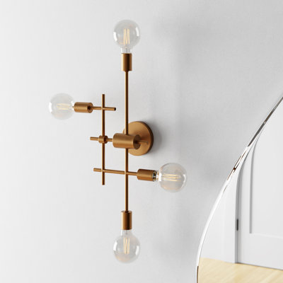 Cusack 4-Light Dimmable Vanity Light