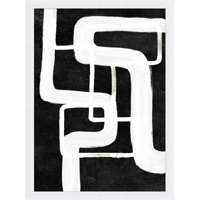 «Pipes 4» par Christopher Kennedy - peinture encadrée sur papier
