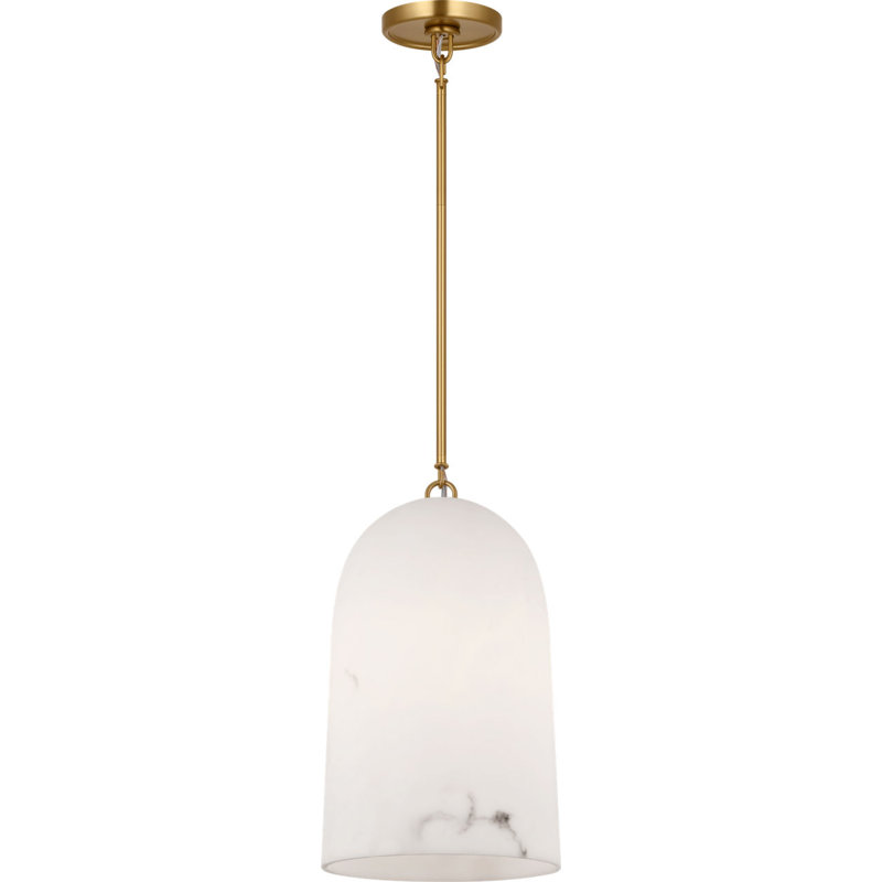 Savina Pendant, 72.88" H x 18.13" W x 18.13" D, Burnished Brass