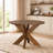 Round Dining Table Modern Farmhouse Kitchen Table