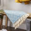  Jeté en coton Basketweave-1377426821
