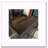 Narrow Bookcase, Brown Finish
