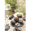 Basalt Round Flat Plate 28.5Cm