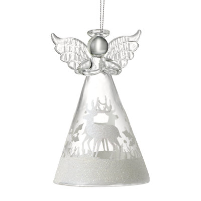Mcdaniel 12cm Glass Hanging Figurine Ornament