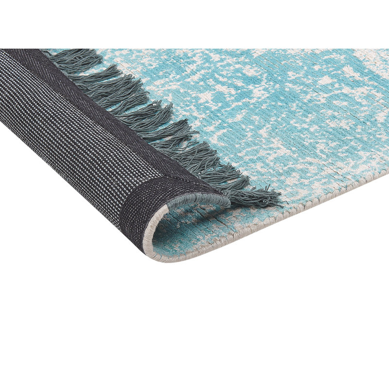 Akeilah Moroccan Viscose Hand Woven Area Rug, Rectangle 80 x 150cm