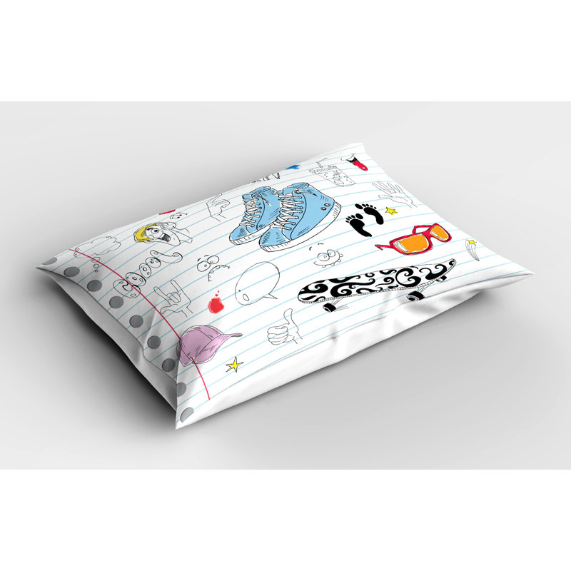Ensemble de 2 taies décoratives sur un cahier Ambesonne Hipster 30 "x20"