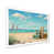 White Single Picture Framed