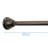 Cameo 75'' Straight Tension Shower Curtain Rod
