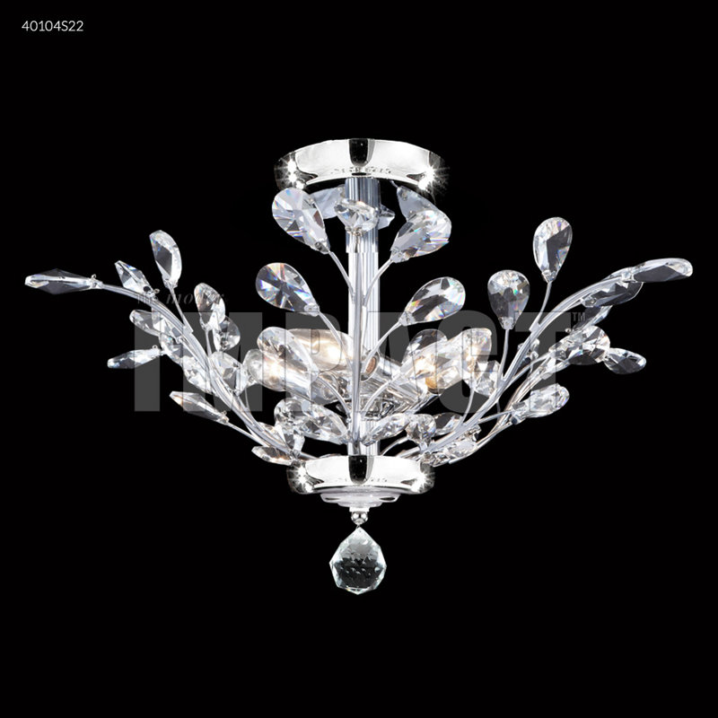 Regalia Crystal Semi Flush Mount