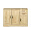 Buffet moderne 43,3 "avec 2 portes et 2 tiroirs