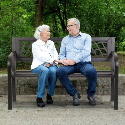 Dkelincs Metal Outdoor Bench by Dkelincs