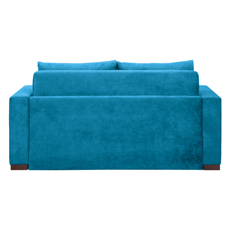 Conneautville Sofa Bed, Blue, Dark Brown