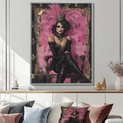 My Own Boss Beautiful Woman - Fashion Girl Power Wall Decor