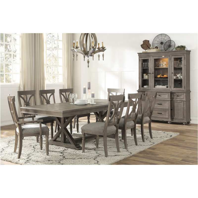 Kohlston Dining Set, Brown, 7 Piece