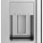 GE Profile Smart Appliances 48" Side by Side 28.7 cu. ft. Smart Refrigerator 