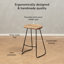 Alberts Solid Wood Counter Bar Stool-943440297-943440292