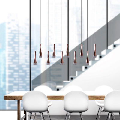Mcarthur 10 - Light LED Cluster Pendant