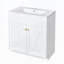 Meuble-lavabo 30 po avec lavabo en céramique-527333432