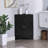 Sideboard Cabinet,Corner Cabinet,Bathroom Floor Corner Cabinet With Doors And Shelves, Kitchen, Living Room,Free Standing Storage Cabinet For Bathroom