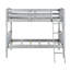 Blue Twin Over Twin Bunk Bed With Built-In Ladder-239039927